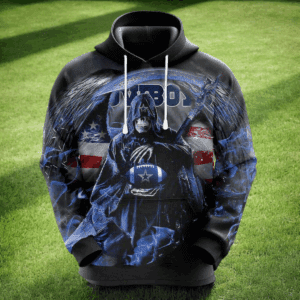 Dallas Cowboys The Death Holding Football Hoodie Halloween NFL Fan Gear