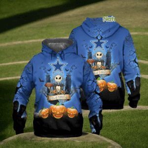 Dallas Cowboys Halloween Hoodie The Nightmare Before Christmas NFL Design