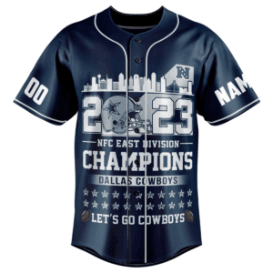 Dallas Cowboys NFC East Champs Roster Jersey 2023