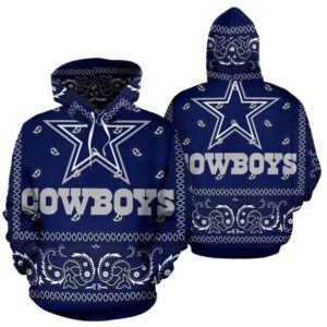 Dallas Cowboys NFL Blue Hoodie & Zip-Up – Classic Football Fan Gear