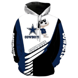 Dallas Cowboys Peanuts Snoopy NFL Hoodie Gifts for Fans Gebone