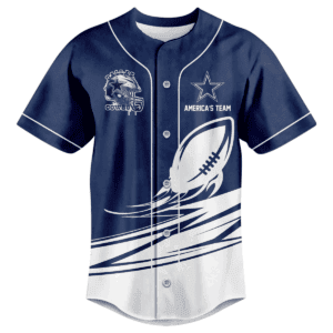 Jerry Jones Damn Right Dallas Cowboys Baseball Jersey