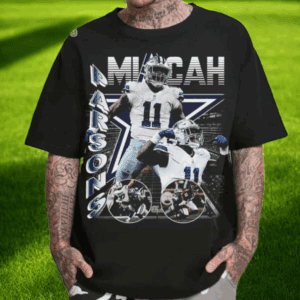 Micah Parsons Dallas Cowboys Shirt Vintage 90s Graphic Tee Gebone