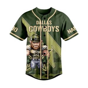 Dallas Cowboys Baseball Jersey For Fans Gebone