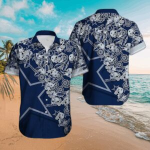 Dallas Cowboys Comic Craze Hawaiian Shirt