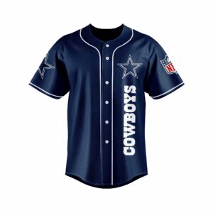 Dallas Cowboys Damn Right Graphic Baseball Jersey