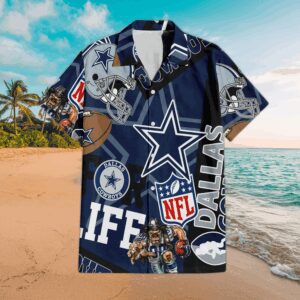 Dallas Cowboys For Life Hawaiian Shirt
