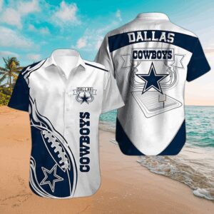 Dallas Cowboys Gridiron Pride Hawaiian Shirt
