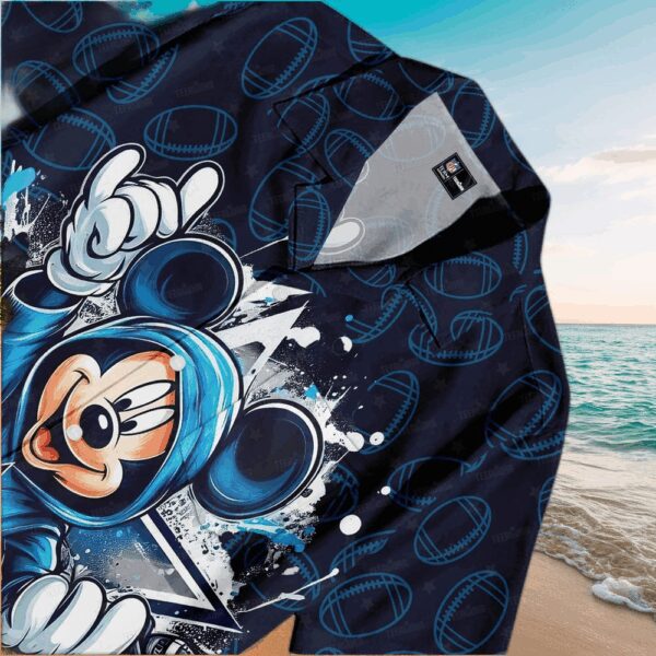 Dallas Cowboys Mickey's Gridiron Adventure Hawaiian Shirt - Image 2