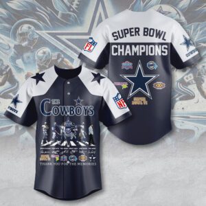 Dallas Cowboys NFL Personalized Style Baseball Jersey