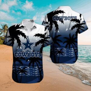 Dallas Cowboys Ocean Breeze Hawaiian Shirt