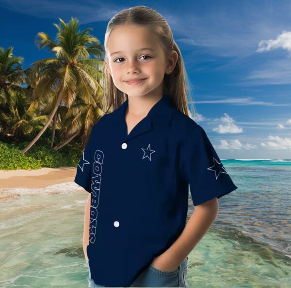 Dallas Cowboys Stuart Minion Blue Hawaiian Shirt - Image 6