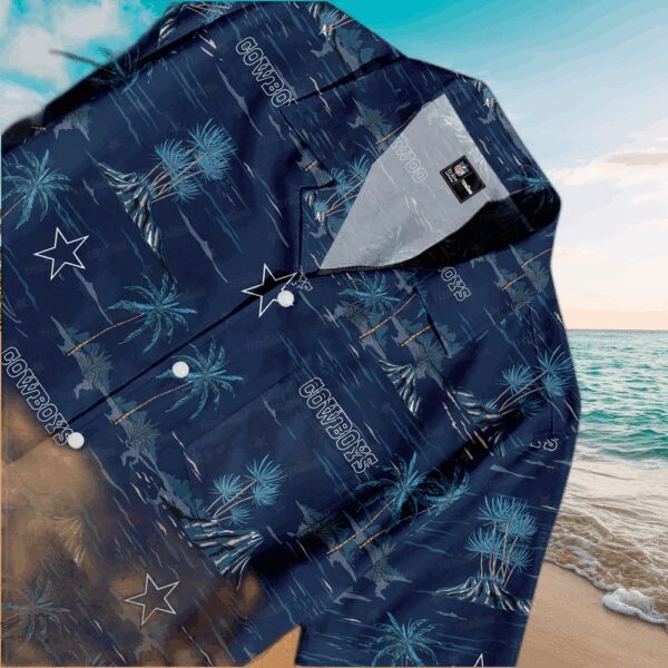 Dallas Cowboys Summer Island Hawaiian Shirt - Image 2