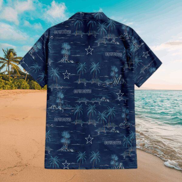 Dallas Cowboys Summer Island Hawaiian Shirt - Image 3