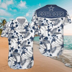 Dallas Cowboys Tropical Breeze Hawaiian Shirt