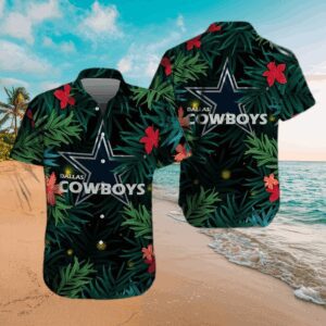Dallas Cowboys Tropical Night Hawaiian Shirt