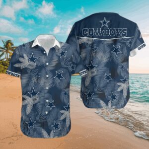 Dallas Cowboys Tropical Stars Hawaiian Shirt