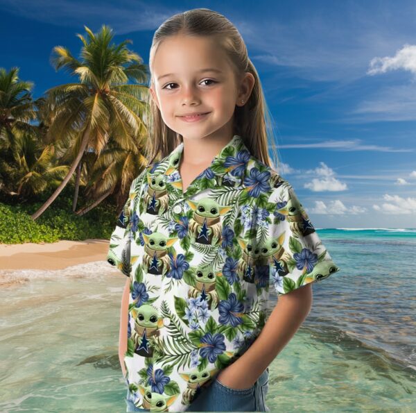 Dallas Cowboys Tropical Yoda Green Hawaiian Shirt - Image 6