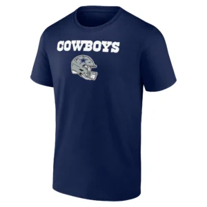 Men's CeeDee Lamb Navy Dallas Cowboys Team Wordmark Player Name & Number T-Shirt