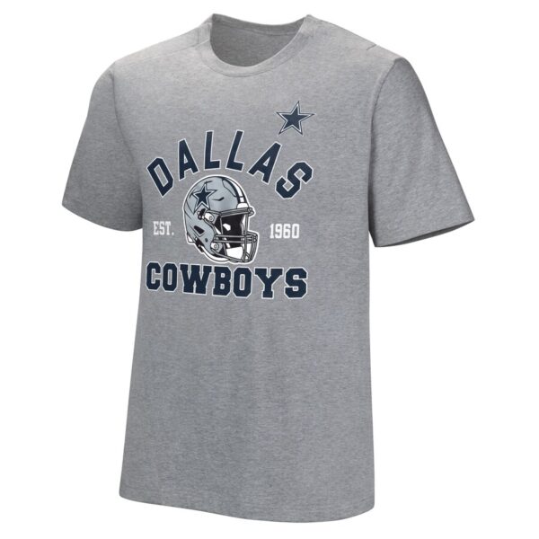 Men's Gray Dallas Cowboys Tackle Adaptive T-Shirt
